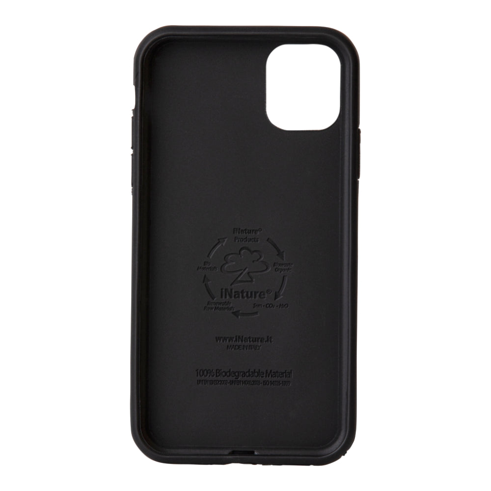 Custodia iNature iPhone 11 - Nero Vulcano