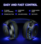 Wireless RGB Gaming Headset Surround