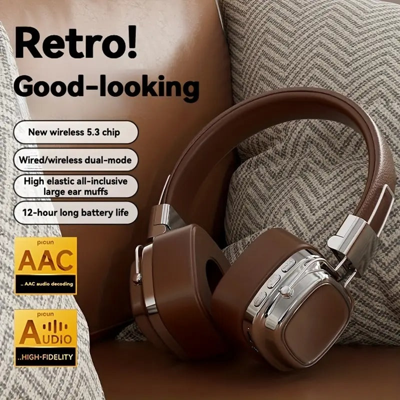 Wireless Headphones with HiFi Sound & Deep Bass